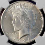 1925 Peace Silver Dollar NGC MS64