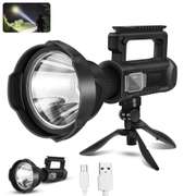 Rechargeable Spotlight Flashlight High Lumens
