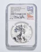PF70 2006-P American Silver Eagle 20th Anniversary Set Signed - NGC