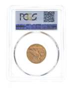 MS63+ 1910-D $5 Indian Head Gold Half Eagle - CAC - Graded PCGS