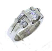 Masterpiece Platinum 1.15cts Diamond Wedding Set
