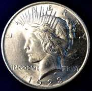 1923 Peace Dollar