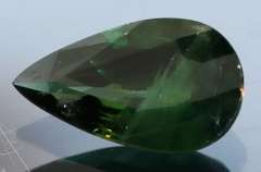 Elegant 1.37ct deep green Sapphire -heated only