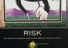 Warner Brothers Mixed Media Sylvester & Tweety