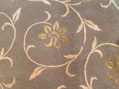 SILK & WOOL RUG 5.6x8.6