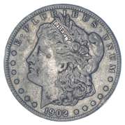 1902-S Morgan Silver Dollar