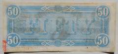 Feb 17 1864 $ 50 CSA CU Note