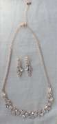 Set Of Fashion Jewelry Neck Lace And Earrings