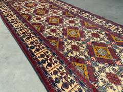 MAGNIFICENT AFGHAN RUNNER 3X10