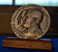 2005 Presidential Inagural Medal, George W. Bush Fine Silver.