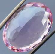 Halo flashing 16.72ct real unheated Bolivian Amethyst