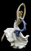 Prima Ballerina 15inc Porcelain Handcrafted Figurine