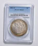 MS63 1883-O Morgan Silver Dollar - Graded PCGS