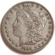 Tougher 1894 Morgan Dollar