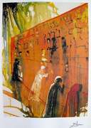 Salvador Dali, 'Wailing Wall' Lithograph