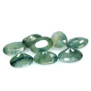 Heated Only! 5.10ct 6x4mm hunter green Sapphires