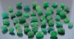 Heavy 295ct collection of Emeralds