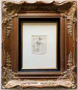 Rembrandt Original Etching Framed