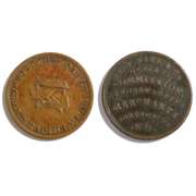 2 Hard Times  Merchants Tokens