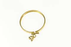 14K Yellow Gold 25.2mm $5 Gold Coin Bezel Holder Pendant