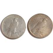 1935 P & S Peace Dollars