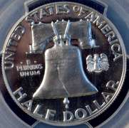 1962 Franklin Half Dollar PCGS PR66CAM.