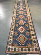 STUNNING FINE KAZAK RUNNER 2.6x10.9