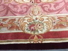 SUPERB VINTAGE ROMANIAN HAND WOVEN RUG 10x14