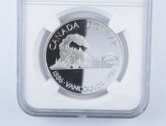 PF70 UCAM 1986 Canada $1 Silver - Vancouver Centennial - Graded NGC