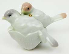 1991 Lladro Doves Christmas Ornament
