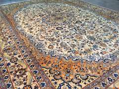 EXQUISITE PERSIAN KASHMAR MASTERPIECE 9.5x13