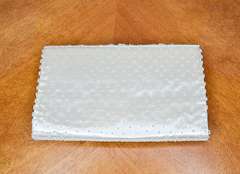 Vintage Beaded Envelope Clutch Handmade in Hong Kong