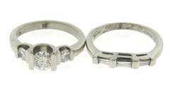Masterpiece Platinum 1.15cts Diamond Wedding Set