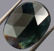 Heated only! 3.94ct Blue-green Sapphire