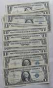 15 1957 Star $ 1 Silver Certificates