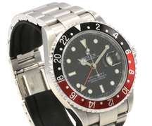 Rolex GMT Master II 40mm with Black and Red Bezel Watch