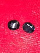 PAIR OF OVAL SHAPED BLUE SAPPHIRES, ALL NATURAL