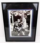 Bert Jones Autographed Framed Photo