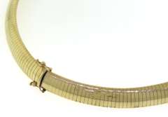 Outstanding Yellow Gold Omega Necklace
