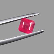 Gorgeous Square Cut Ruby Loose Gemstone