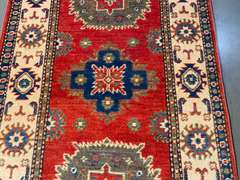 Stunning Fine Kazak Runner 2.6x10