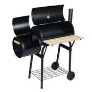 45 inch Fire Pit BBQ Grill Meat Charcoal Cooker