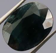Heated only! 3.94ct Blue-green Sapphire