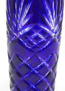 Blue Crystal Vase