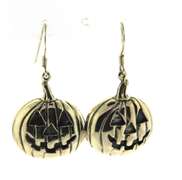 Sterling Silver Dangle Holloween Earrings