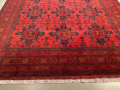 EXQUISITE AFGHAN RUG 6.7x9.9