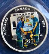 2016 Canadian $15 Silver Coins Colorized Heroes.
