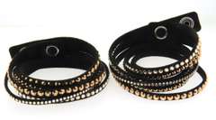 Lot of 2 Crystal Bracelets