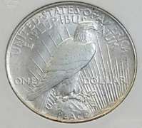 1924 Peace Dol ANACS AU-58 details