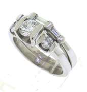 Masterpiece Platinum 1.15cts Diamond Wedding Set